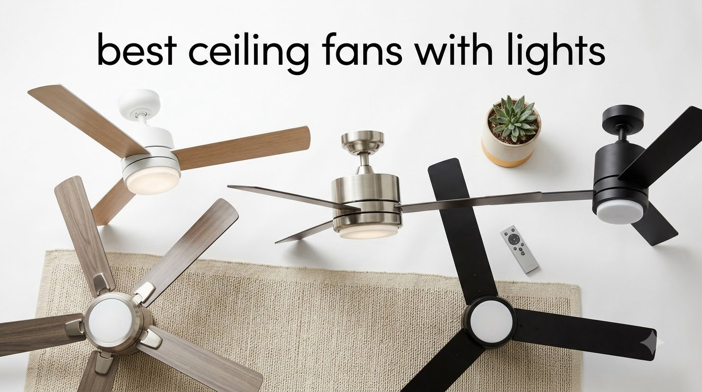 best ceiling fans with lights
