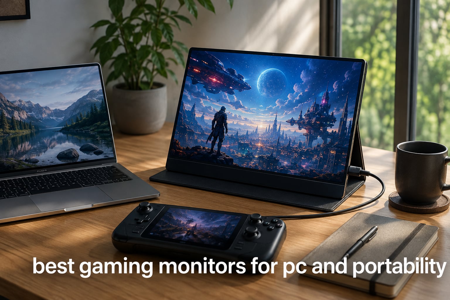 best gaming monitors for pc and portability