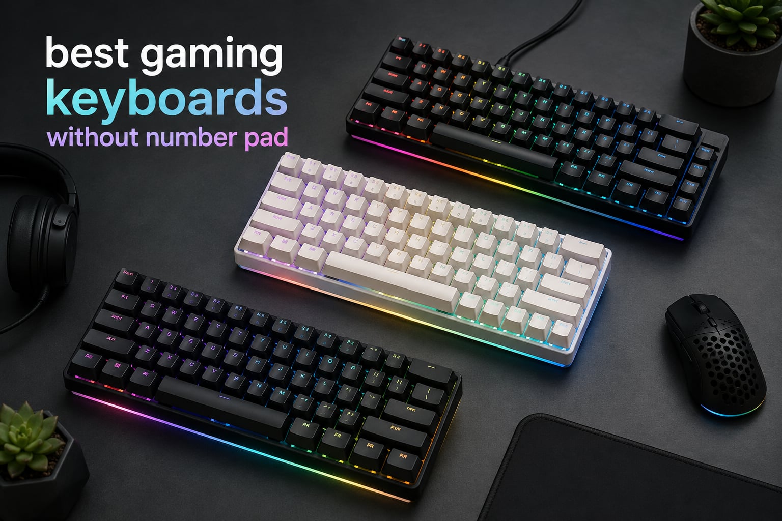 best gaming keyboards without number pad