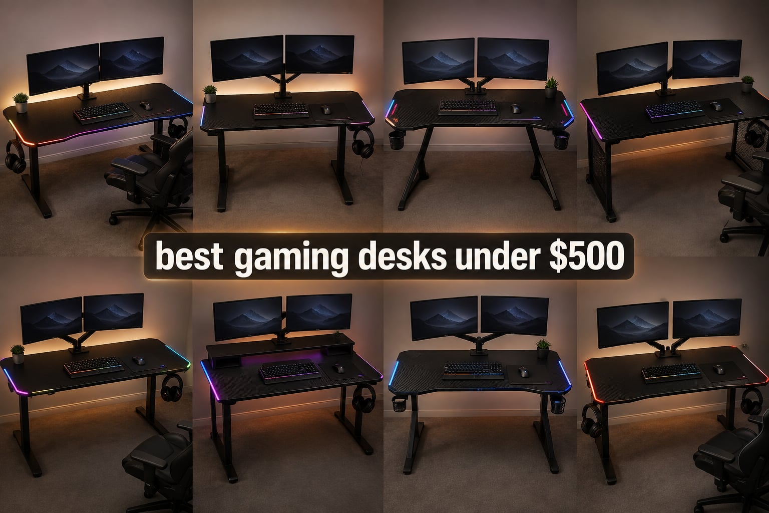 best gaming desks under $500