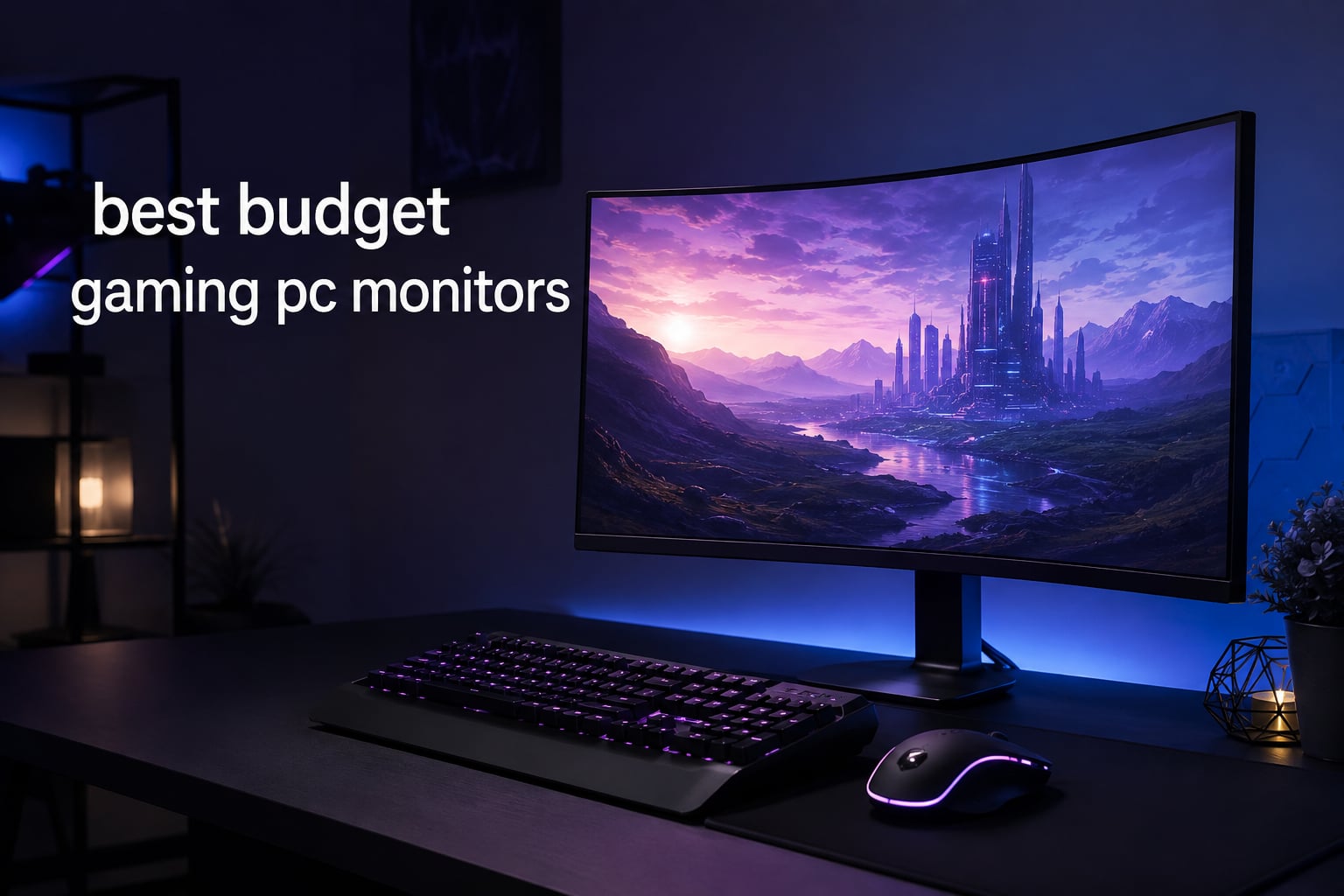 best budget gaming pc monitors