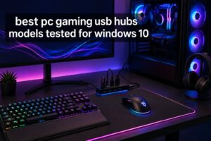 best pc gaming usb hubs models tested for windows 10