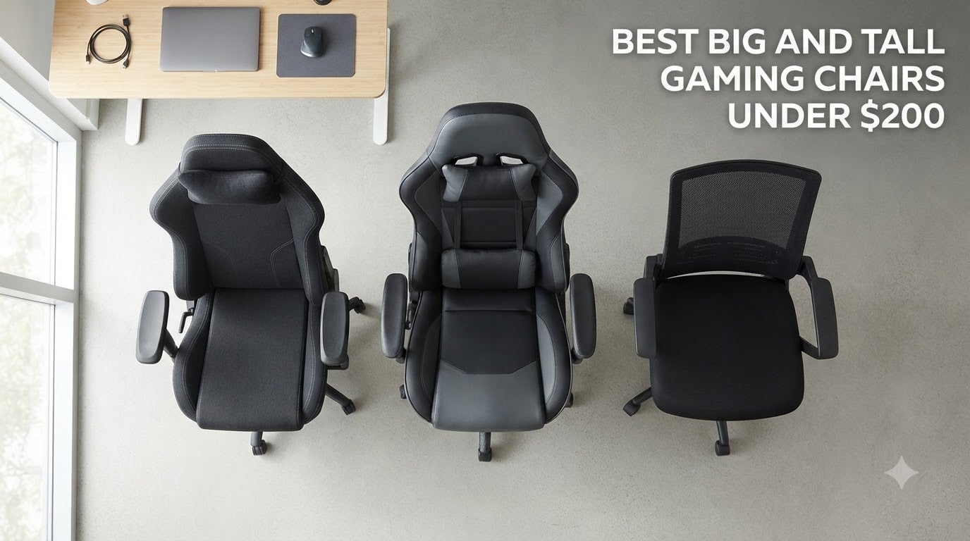 best big and tall gaming chairs under $200