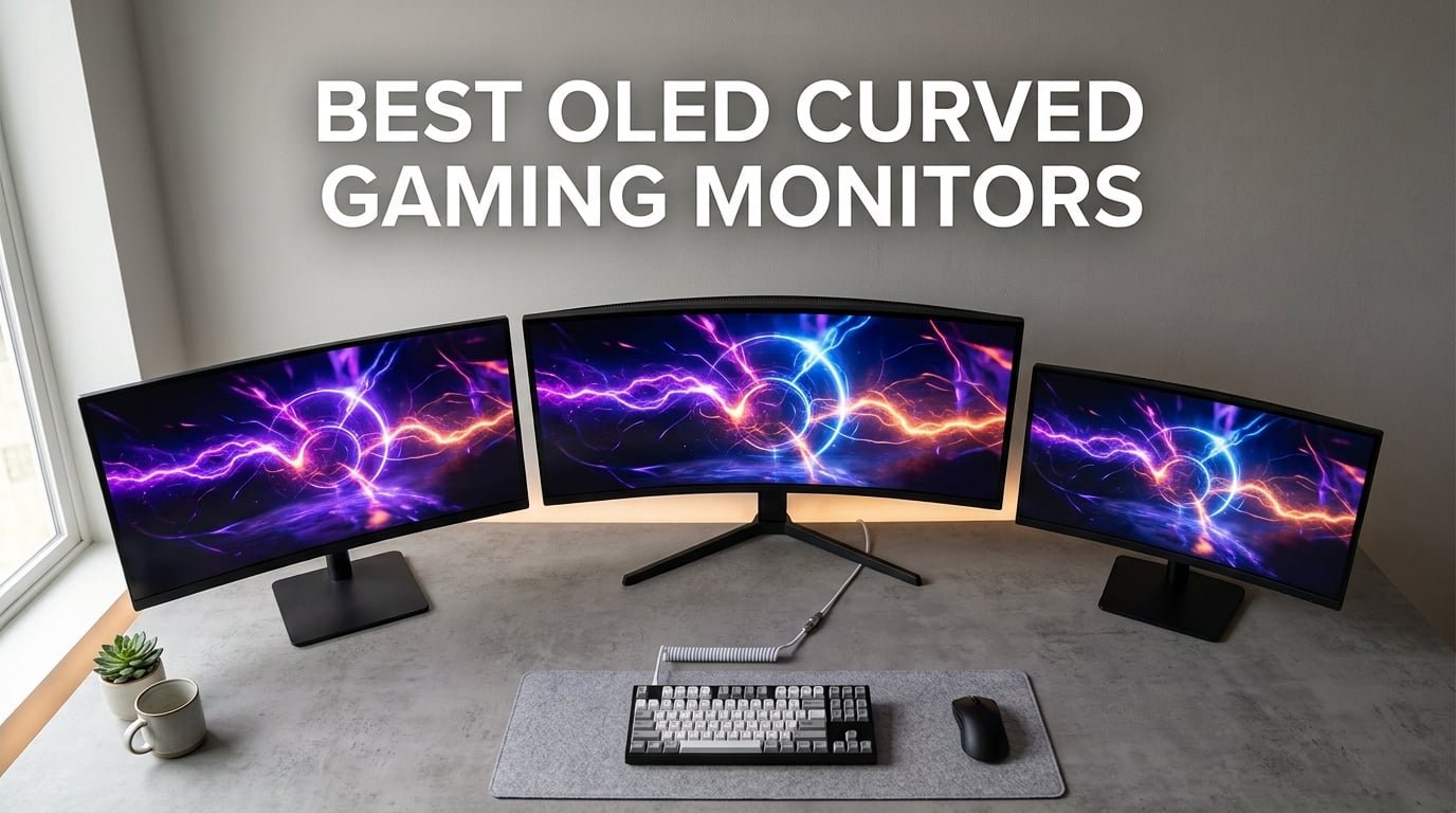 best oled curved gaming monitors