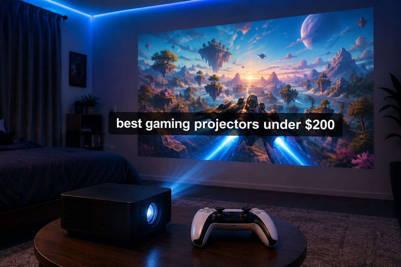 best gaming projectors under $200