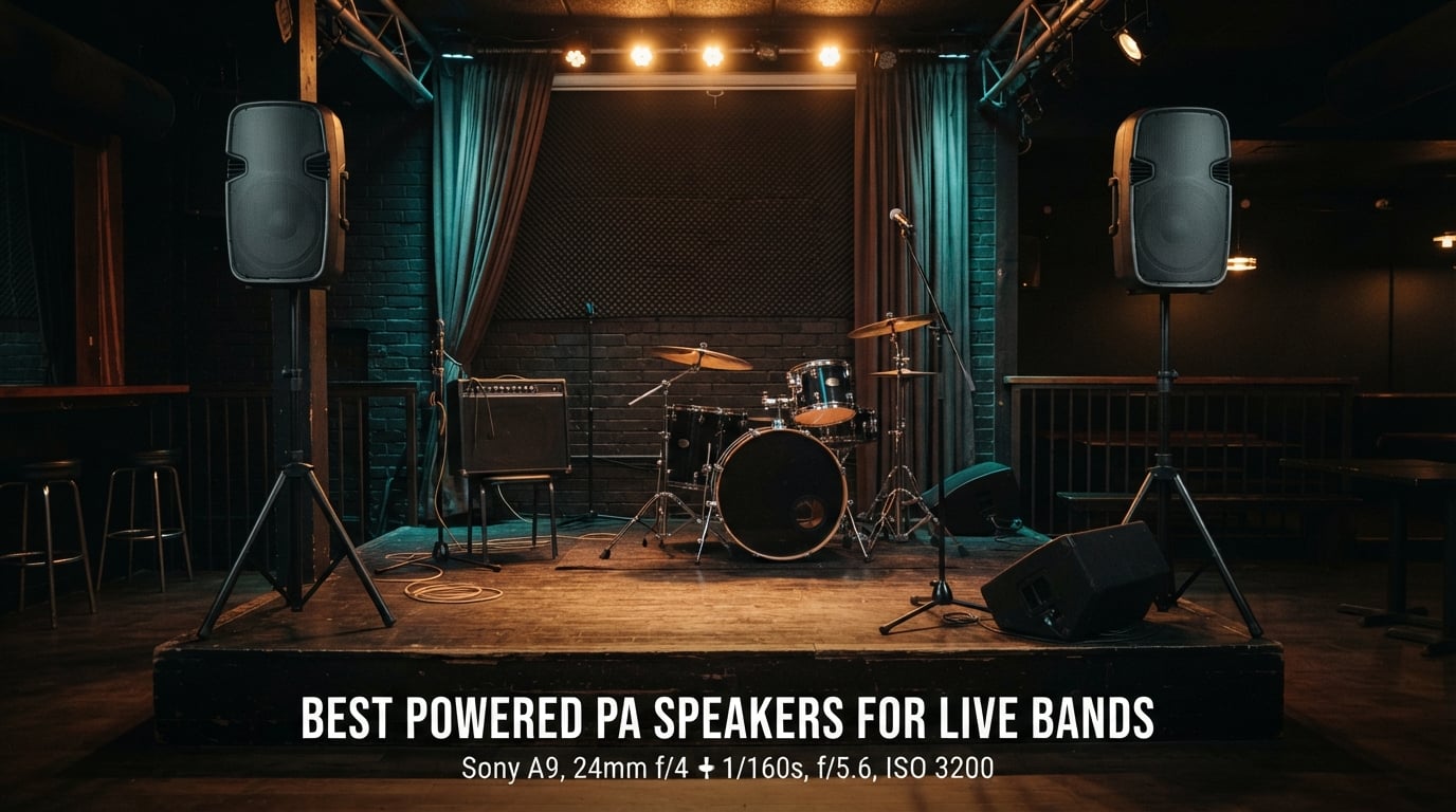 best powered pa speakers for live bands