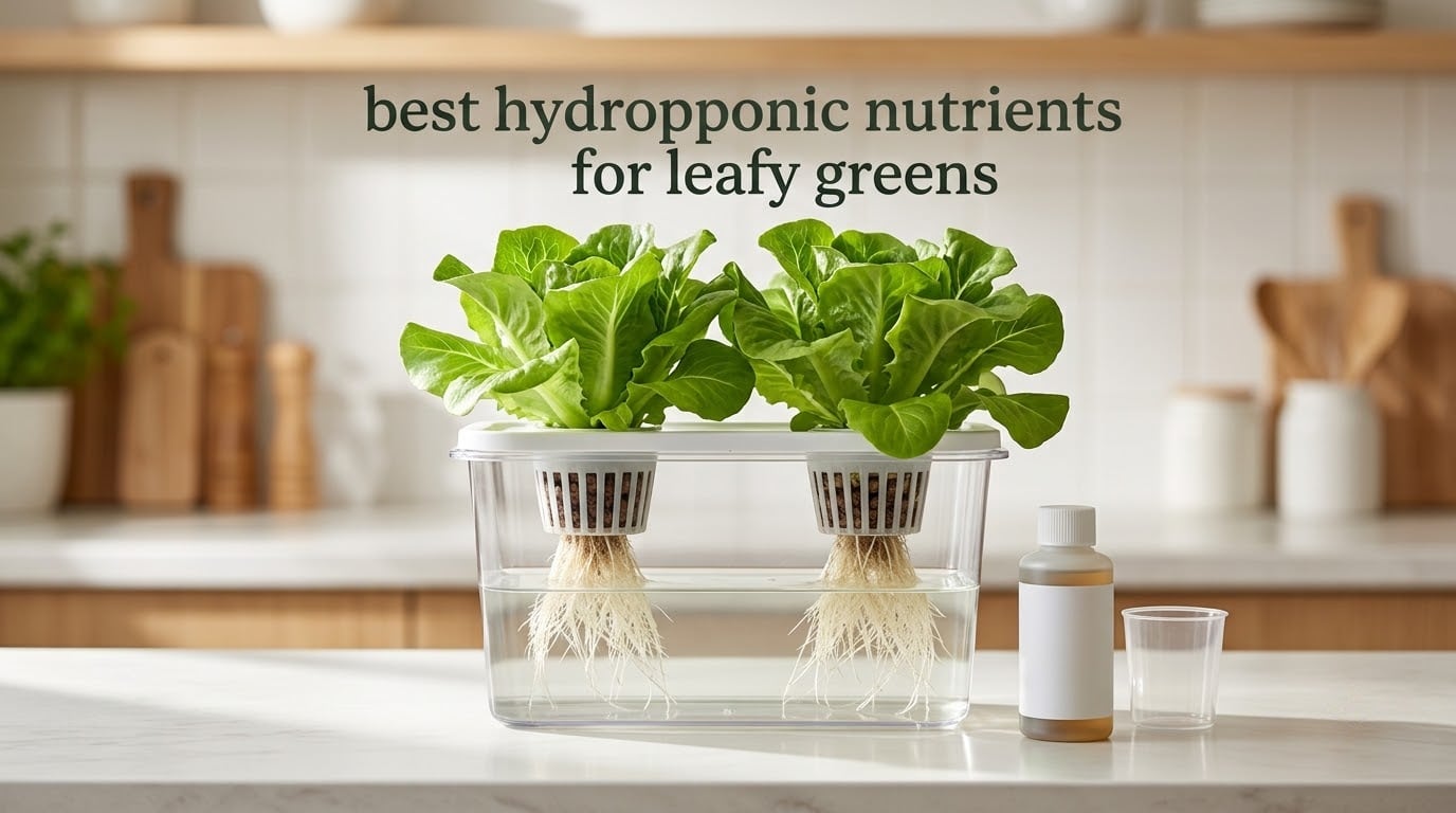 best hydroponic nutrients for leafy greens