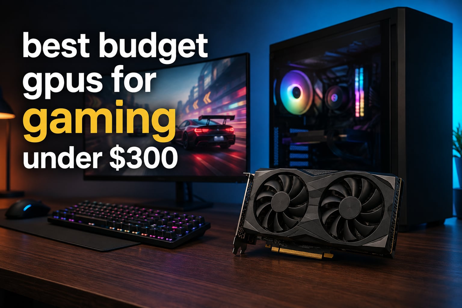 best budget gpus for gaming under $300