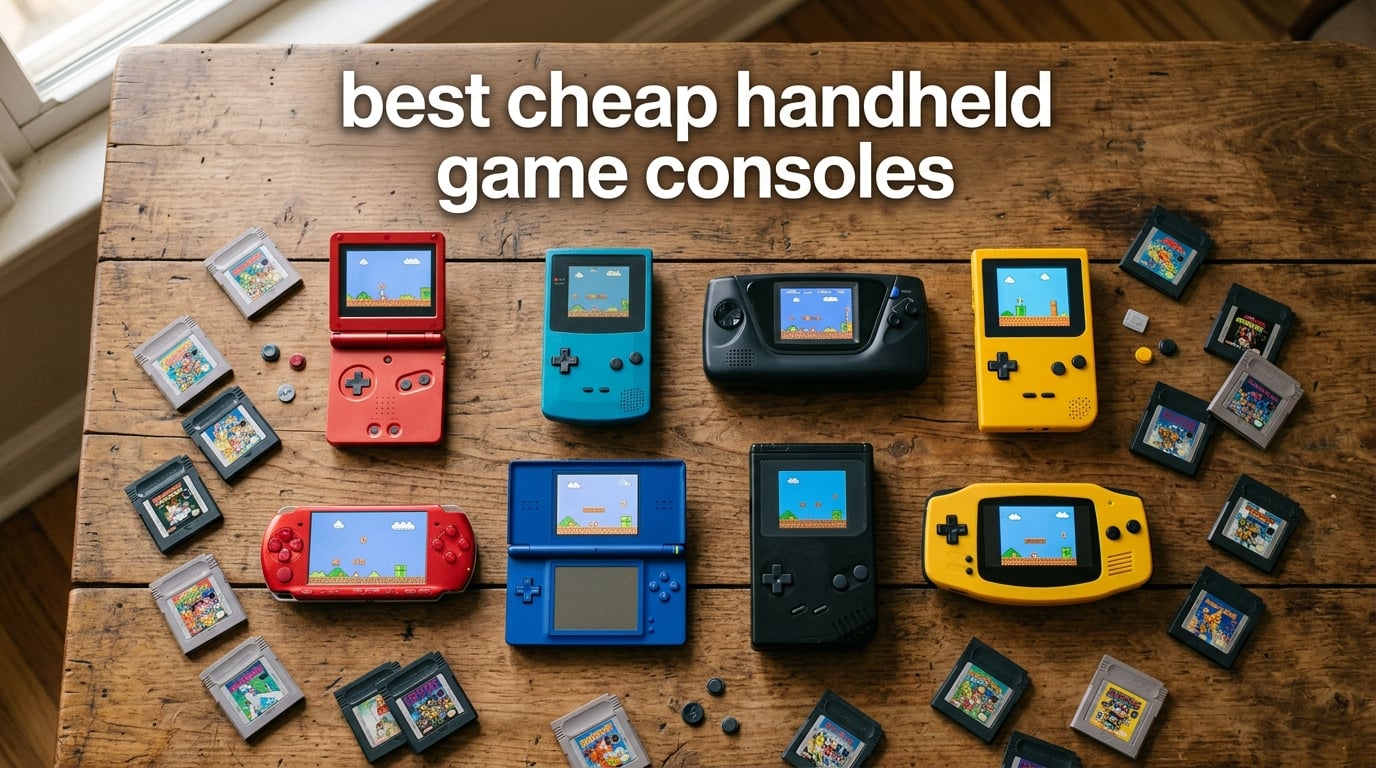 best cheap handheld game consoles