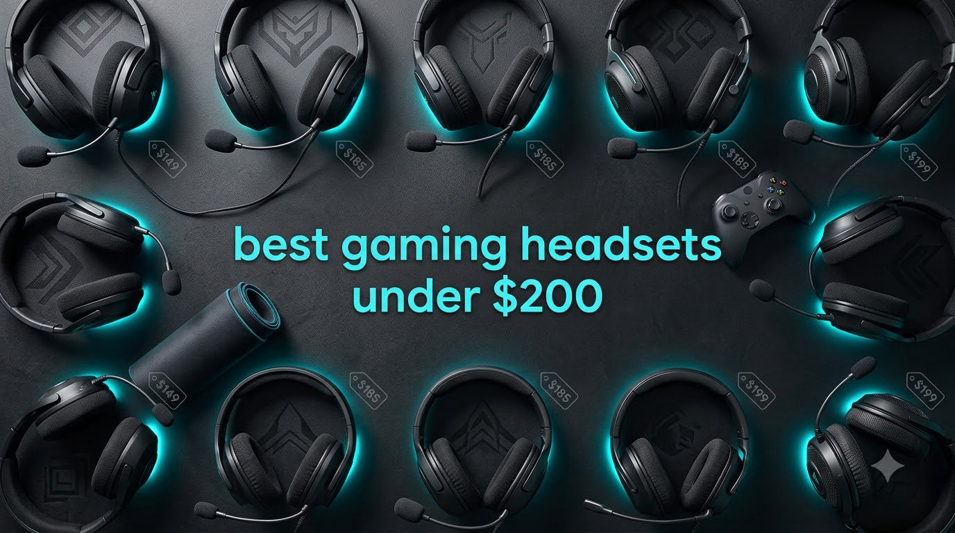 best gaming headsets under $200