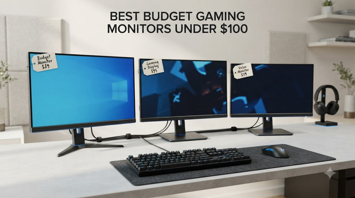 best budget gaming monitors under $100