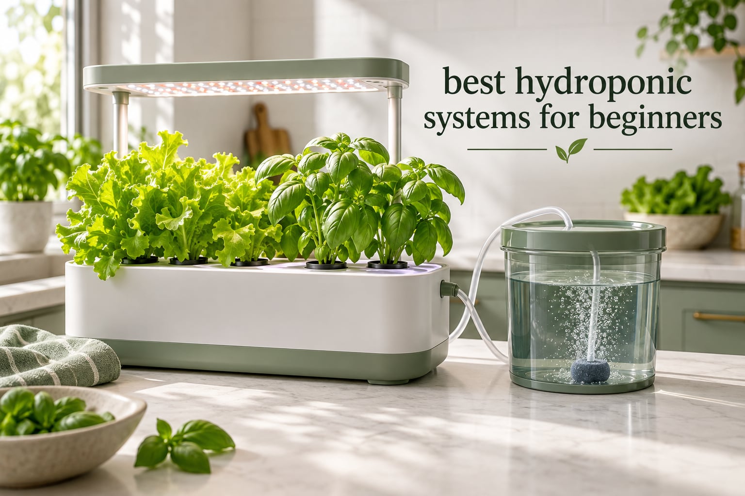 best hydroponic systems for beginners