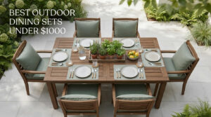best outdoor dining sets under $1000