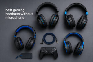best gaming headsets without microphone