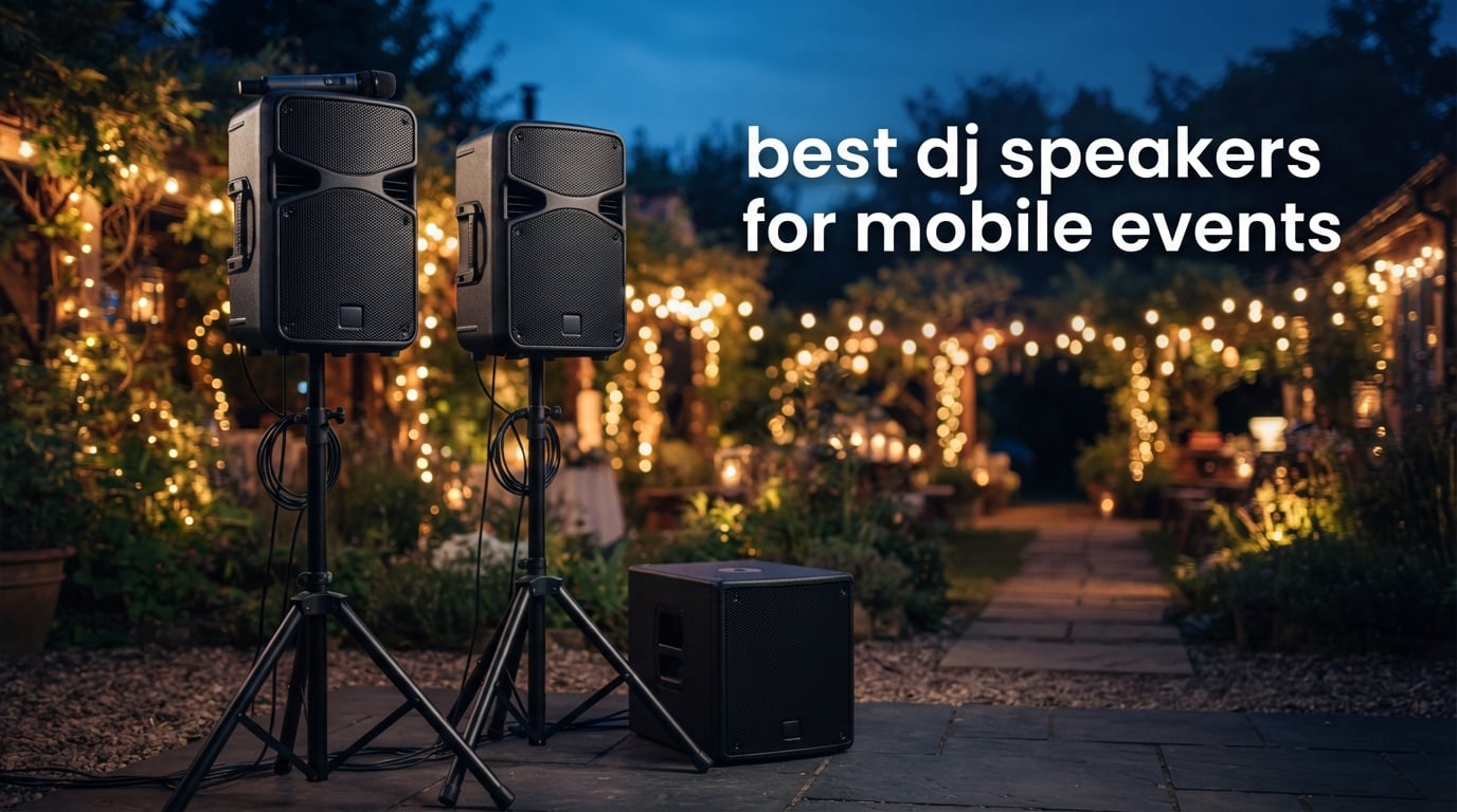 best dj speakers for mobile events