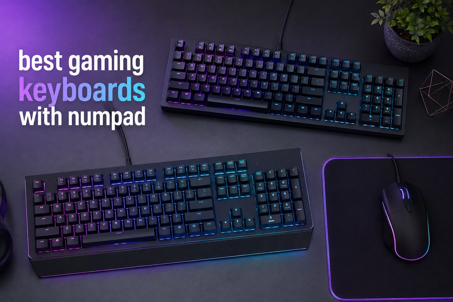 best gaming keyboards with numpad
