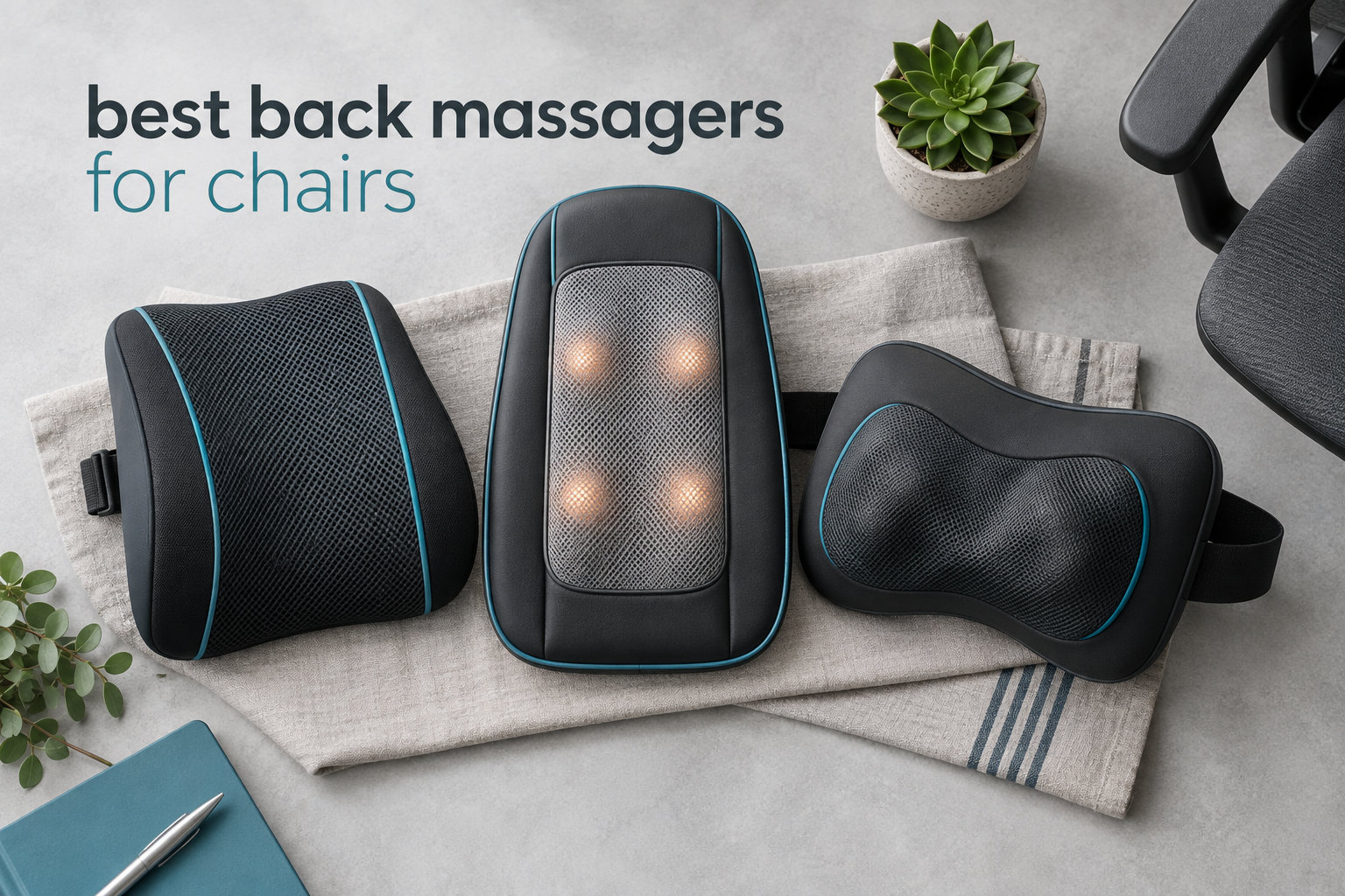 best back massagers for chairs