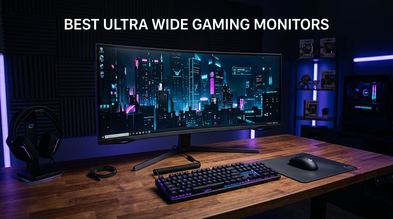 best ultra wide gaming monitors