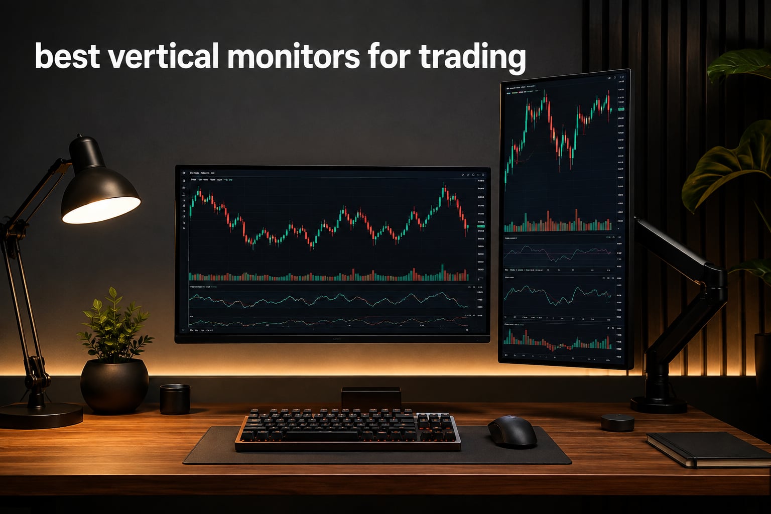 best vertical monitors for trading