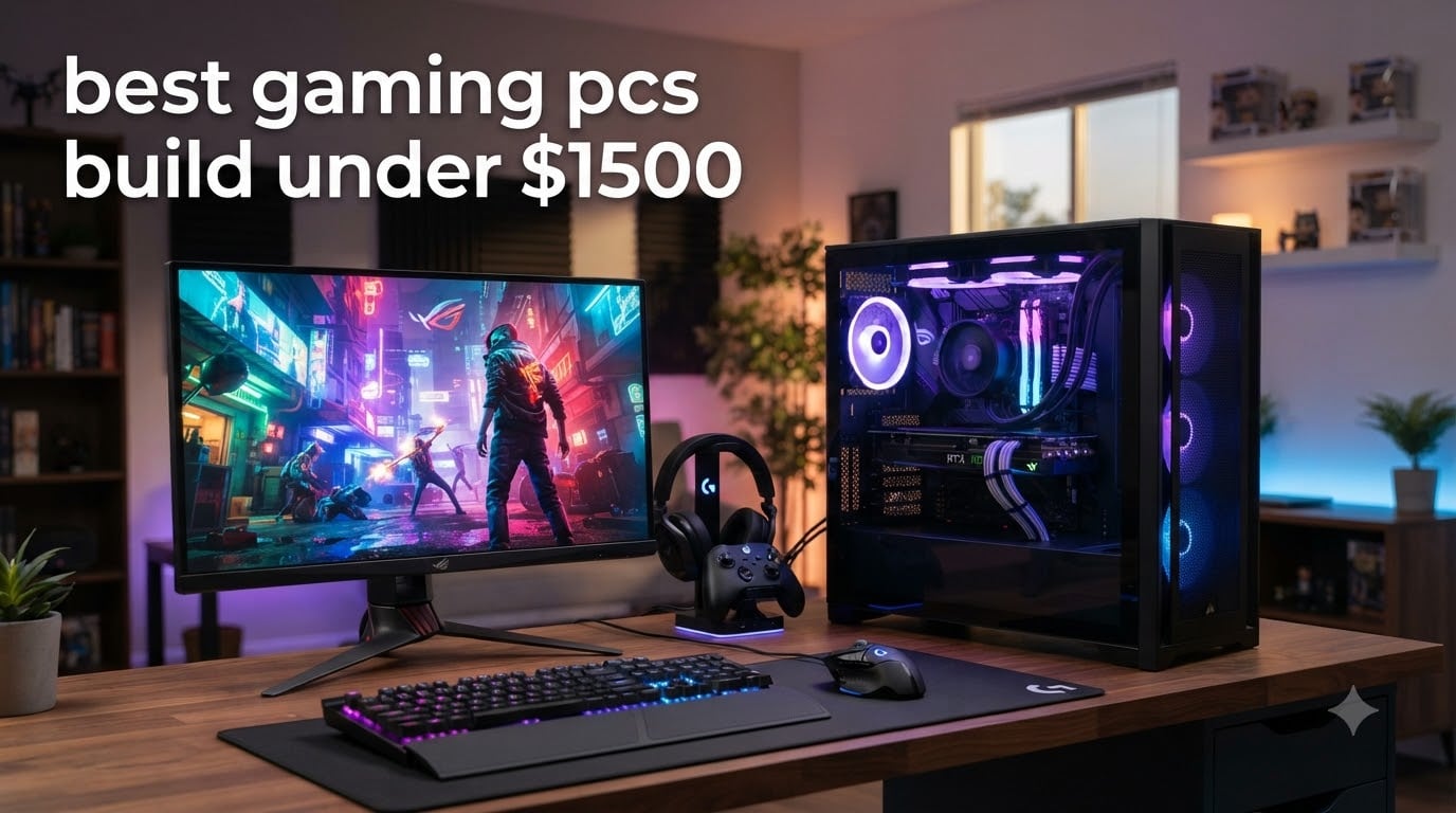best gaming pcs build under $1500