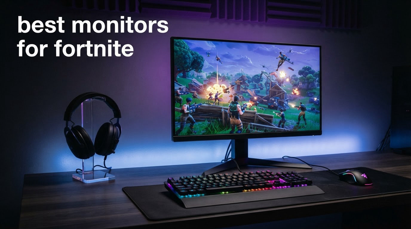 best monitors for fortnite