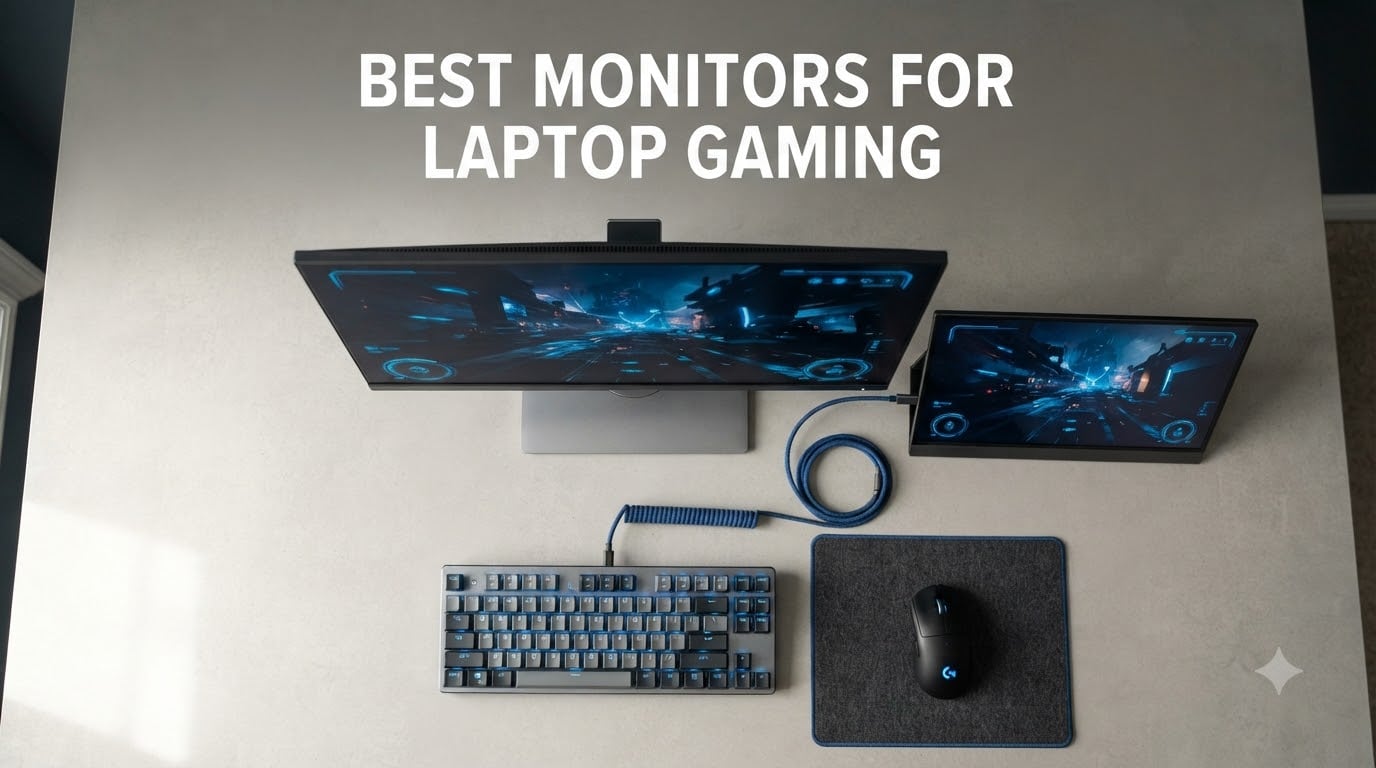 best monitors for laptop gaming