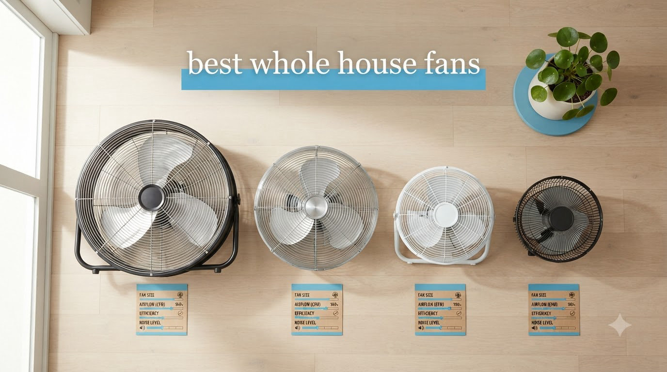 best whole house fans