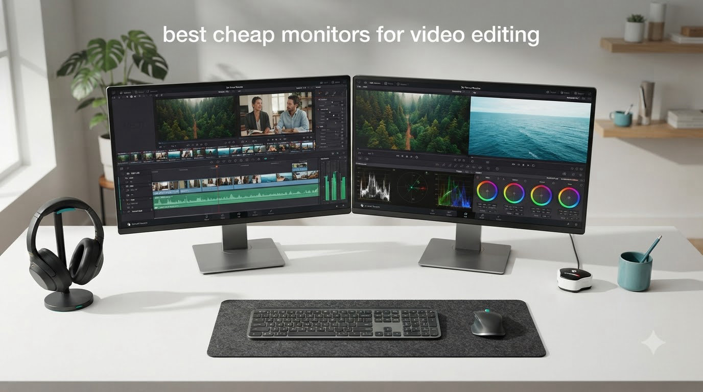 best cheap monitors for video editing