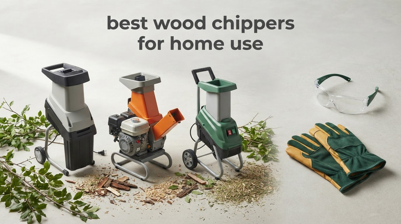 best wood chippers for home use