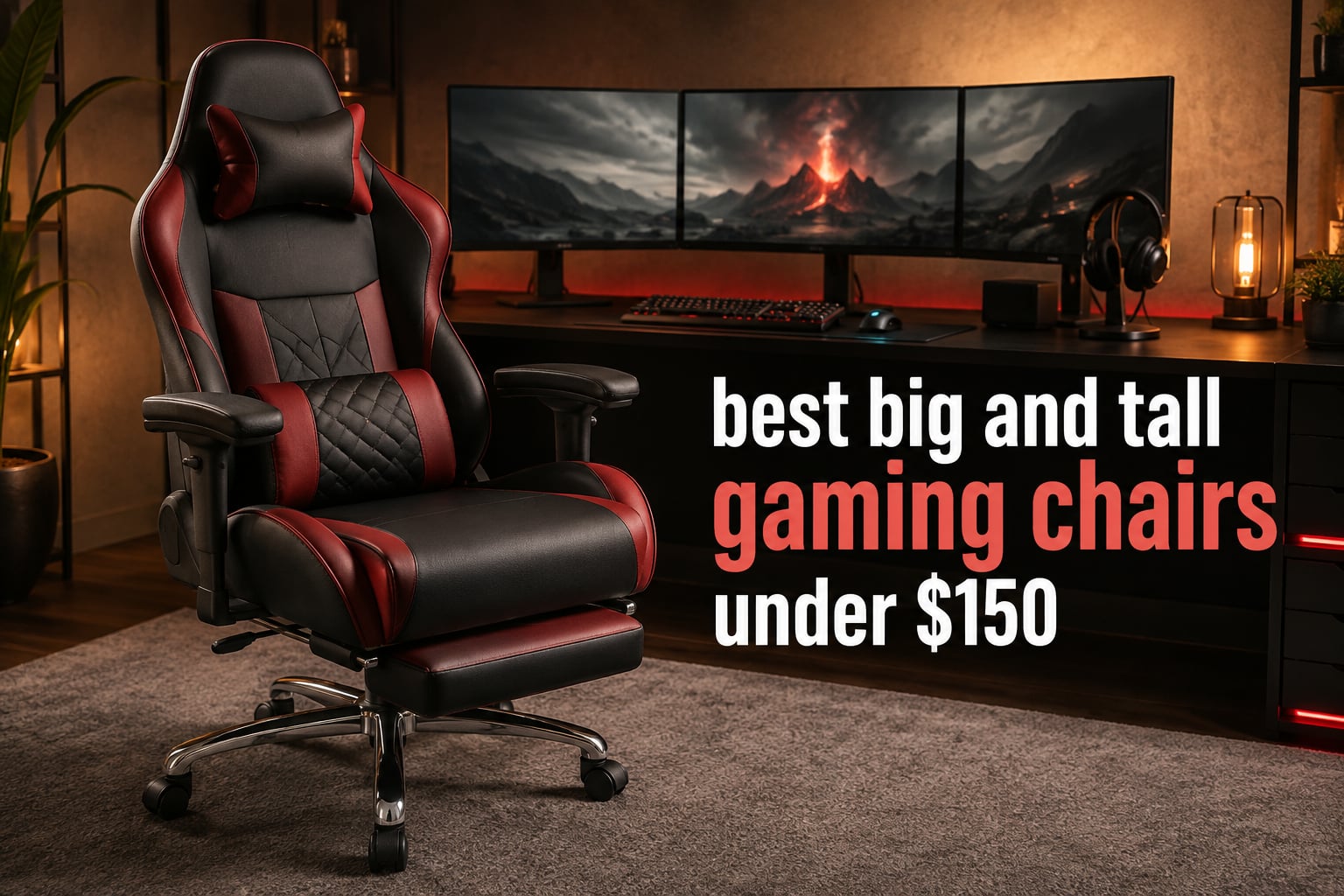 best big and tall gaming chairs under $150