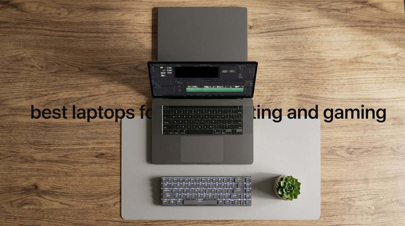 best laptops for video editing and gaming