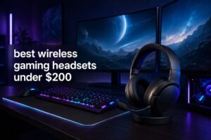 best wireless gaming headsets under $200