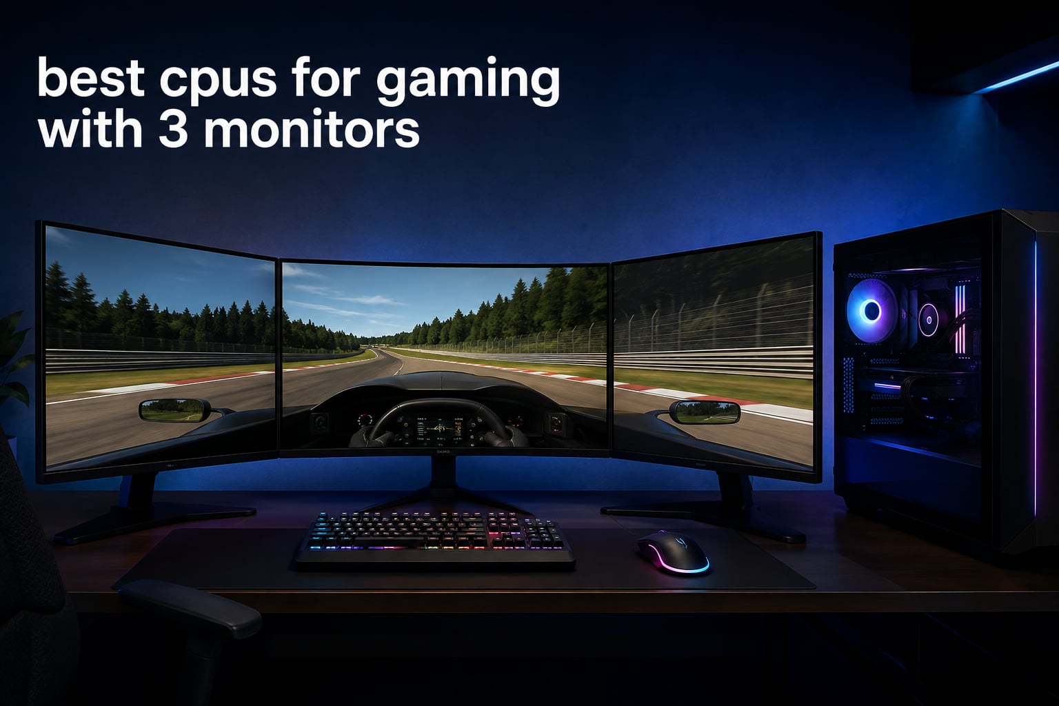 best cpus for gaming with 3 monitors