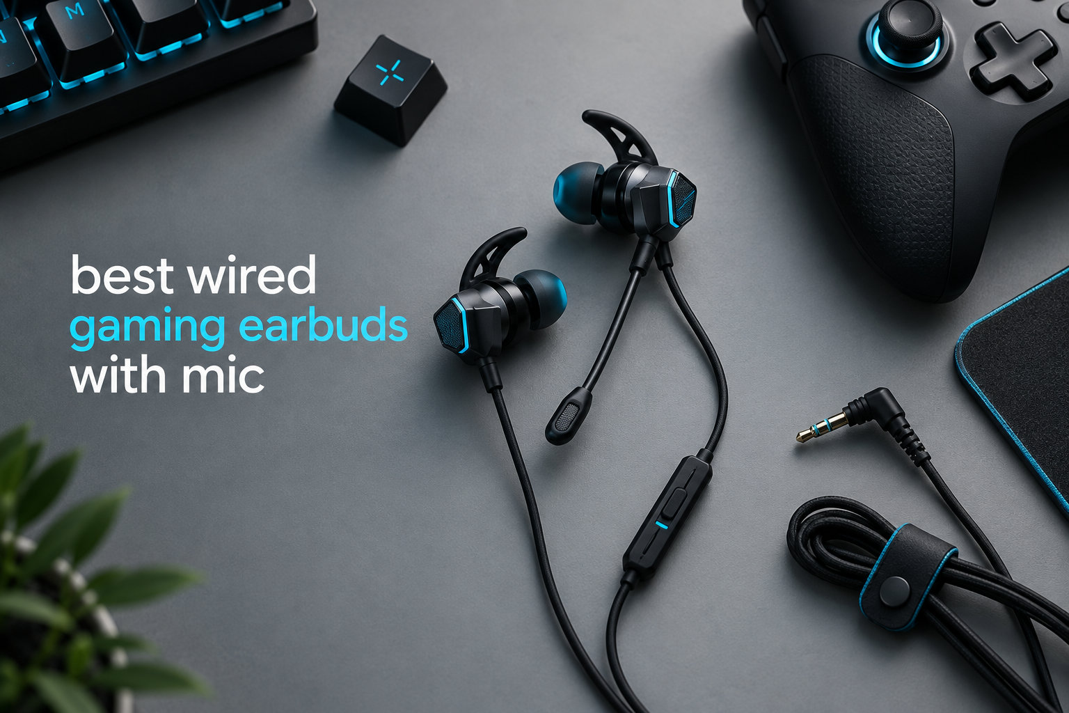 best wired gaming earbuds with mic