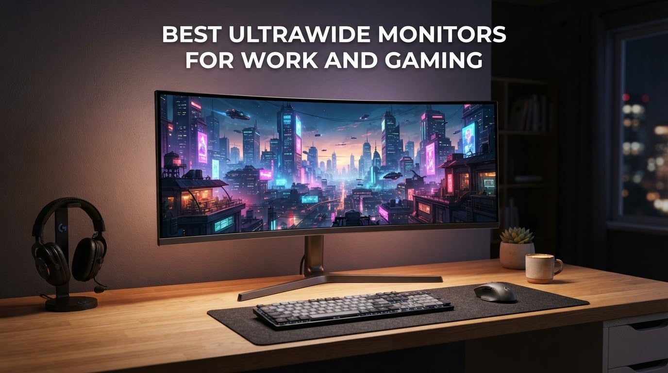 best ultrawide monitors for work and gaming