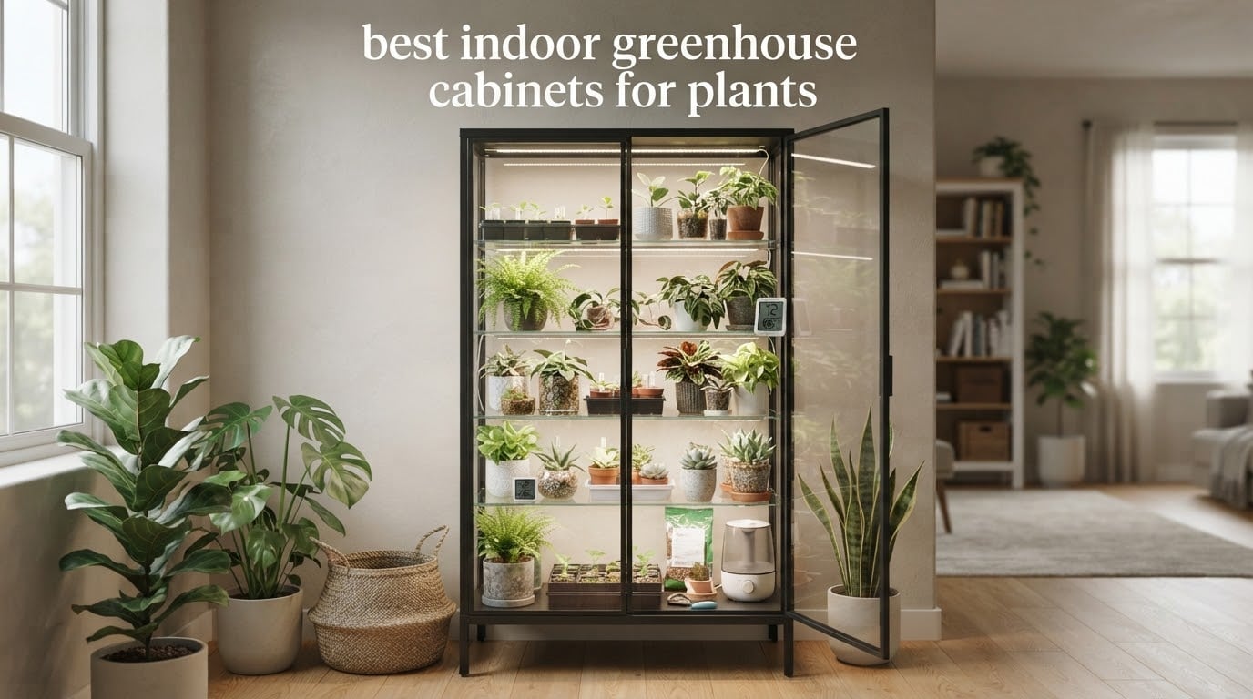 best indoor greenhouse cabinets for plants