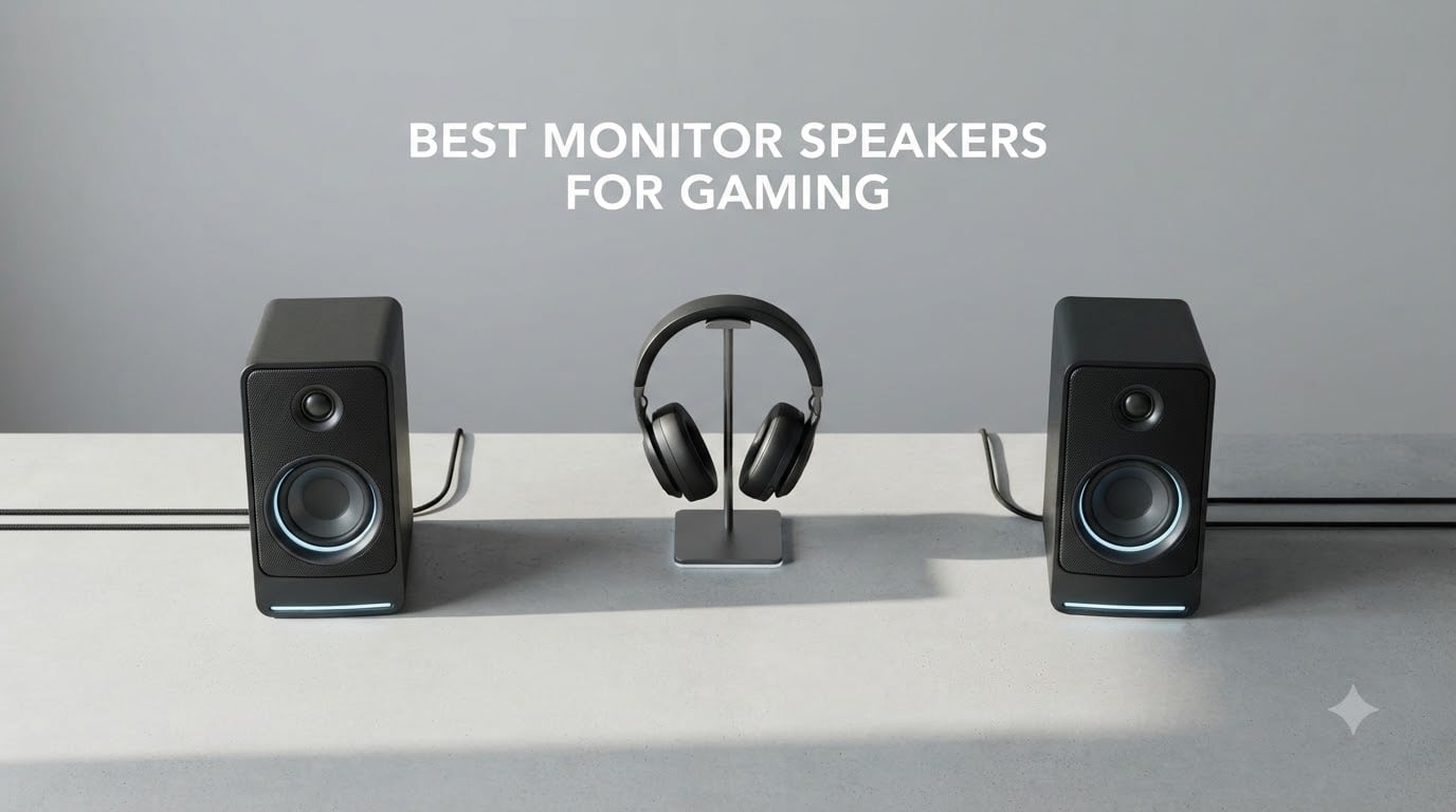 best monitor speakers for gaming