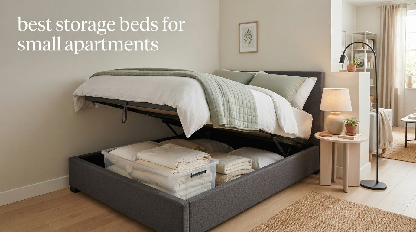 best storage beds for small apartments