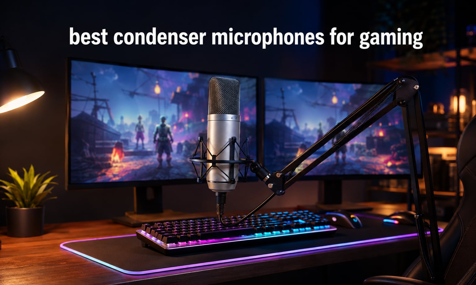 best condenser microphones for gaming
