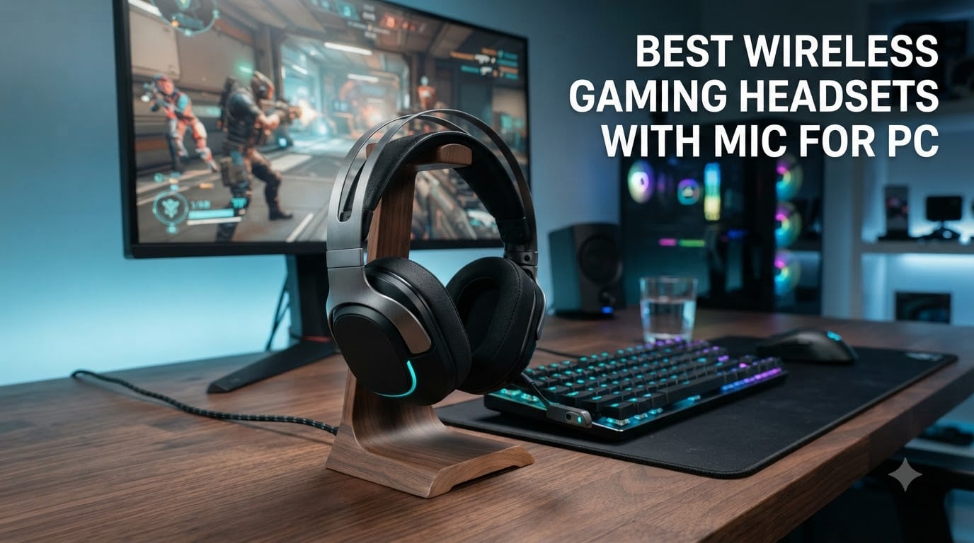best wireless gaming headsets with mic for pc