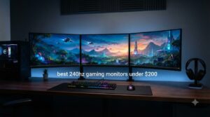 best 240hz gaming monitors under $200