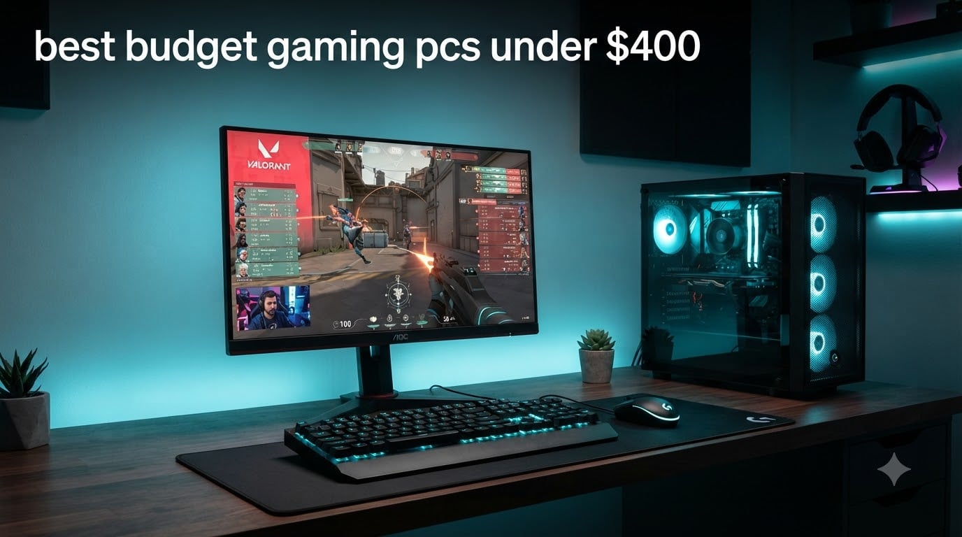 best budget gaming pcs under $400