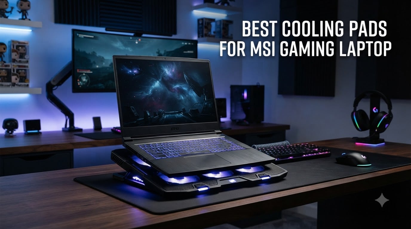 best cooling pads for msi gaming laptop