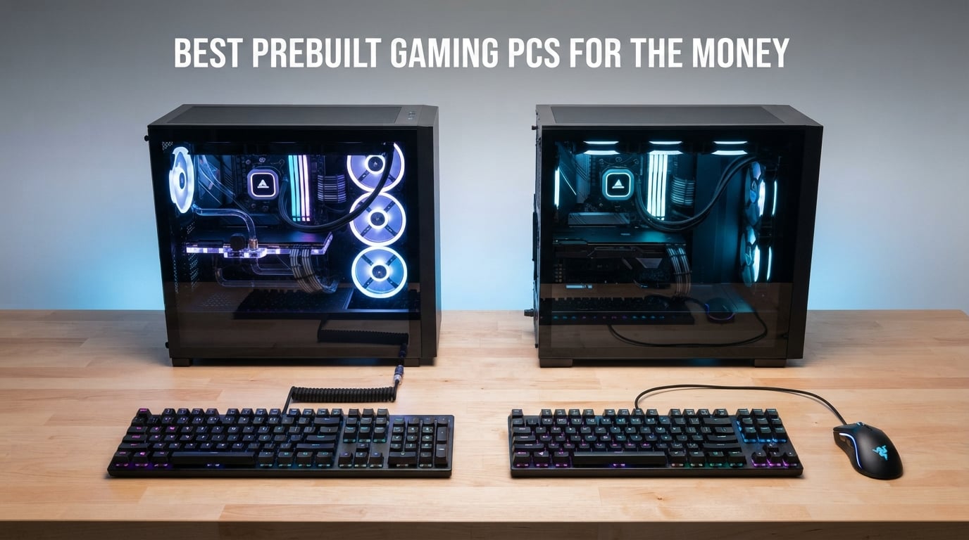 best prebuilt gaming pcs for the money