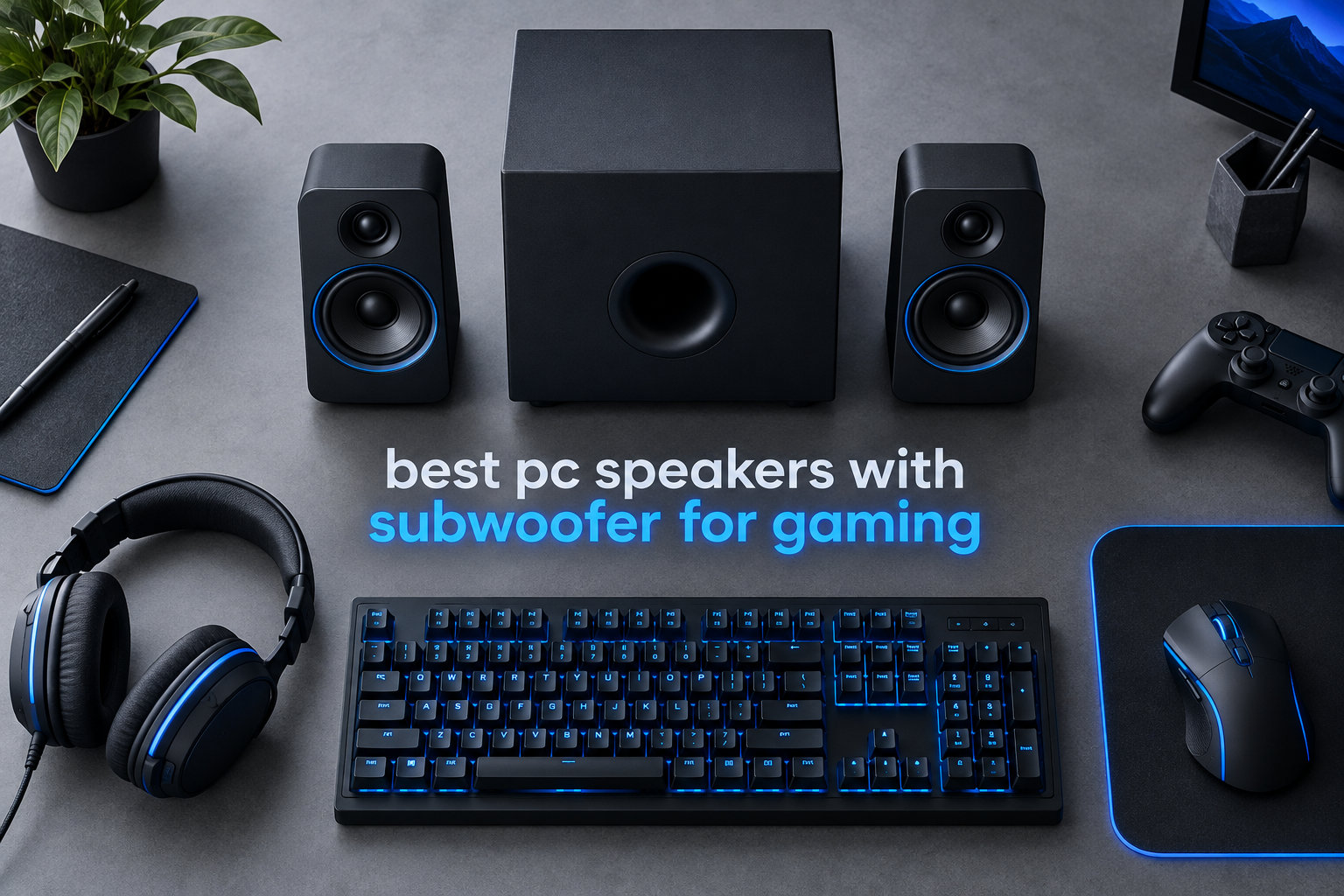 best pc speakers with subwoofer for gaming