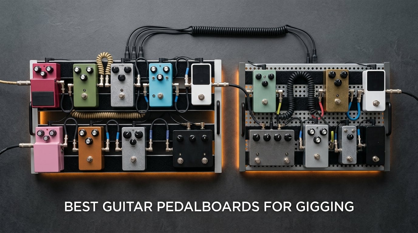 best guitar pedalboards for gigging