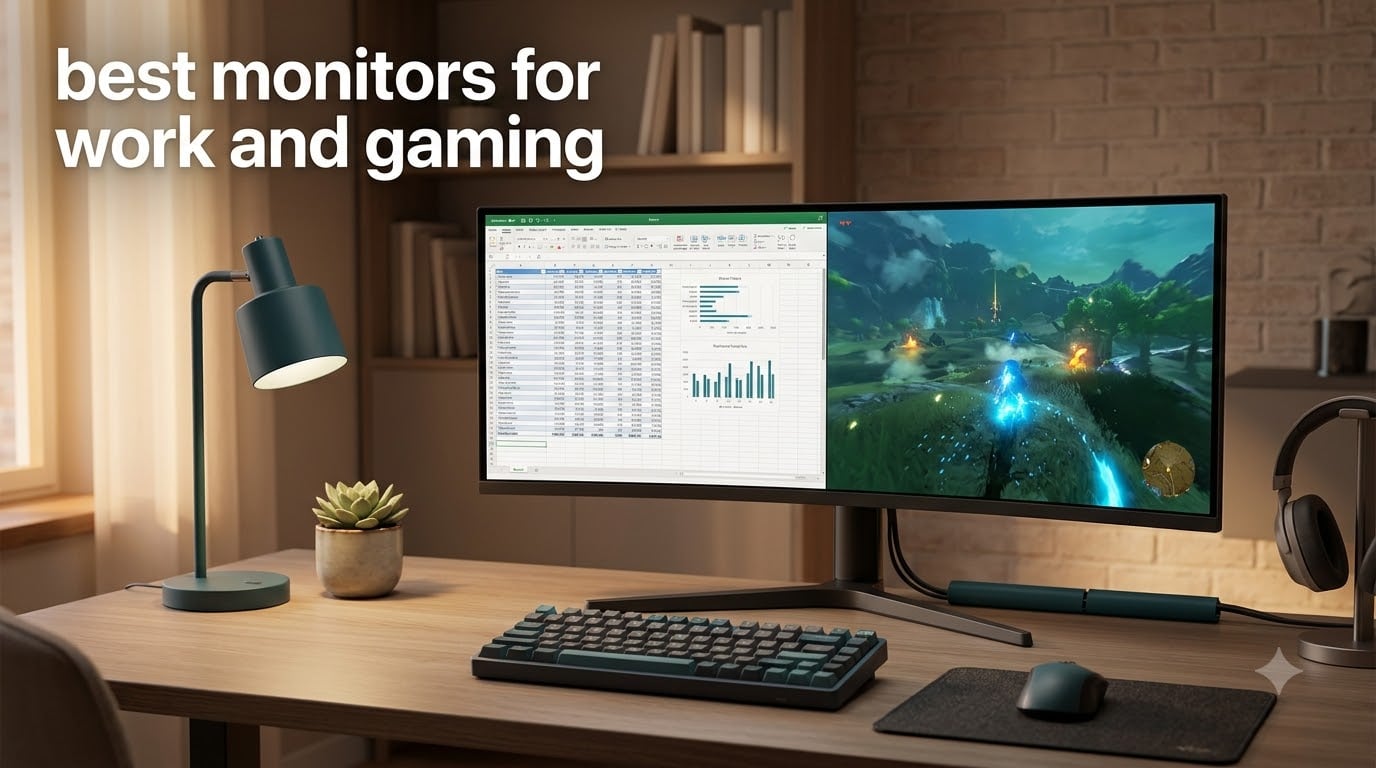 best monitors for work and gaming