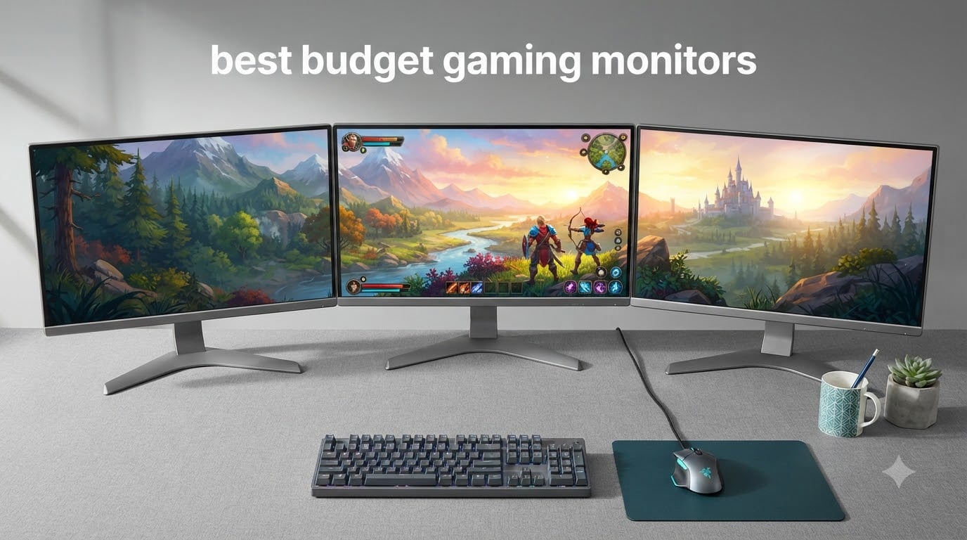 best budget gaming monitors