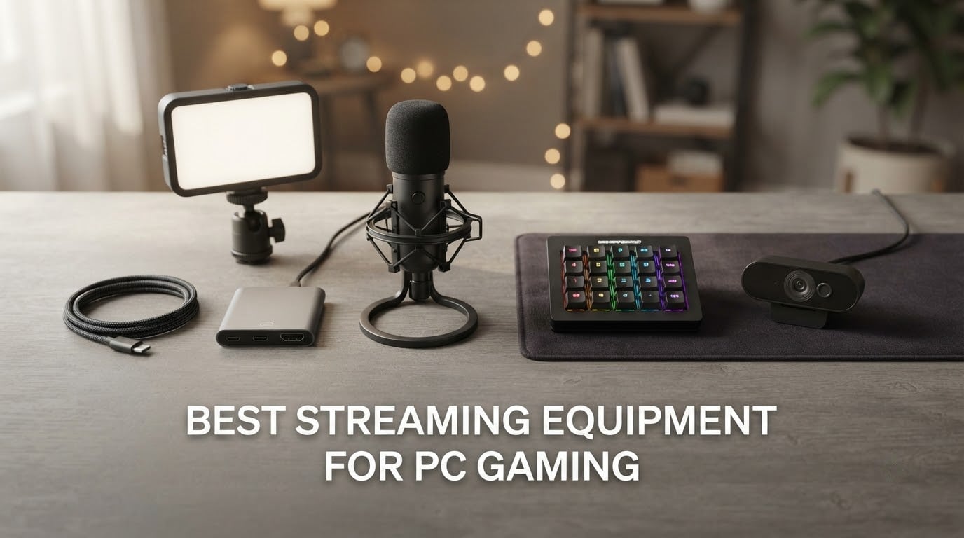 best streaming equipment for pc gaming