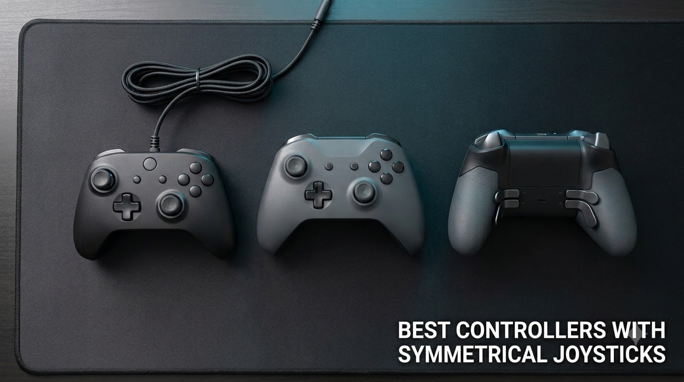 best controllers with symmetrical jpysticks
